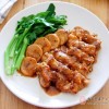 蚝油鲍菇鸡腿排